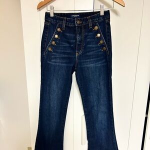 Ramy Brook Dark Blue Flare Jeans